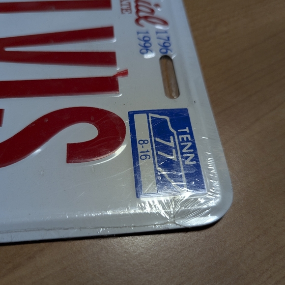 Vgt. ELVIS License Plate - Picture 3 of 4